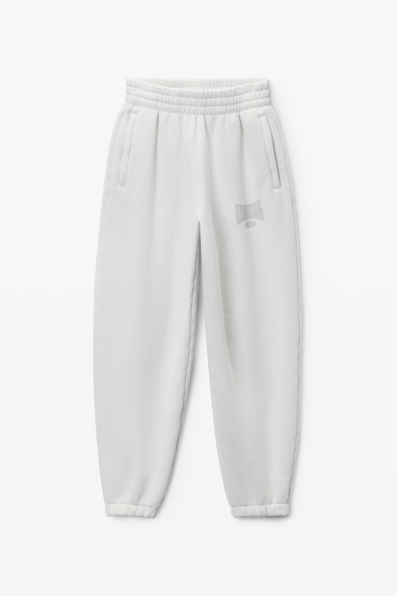 Logo Cotton Terry Sweatpants 1