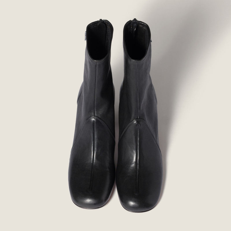 Nappa leather booties 4