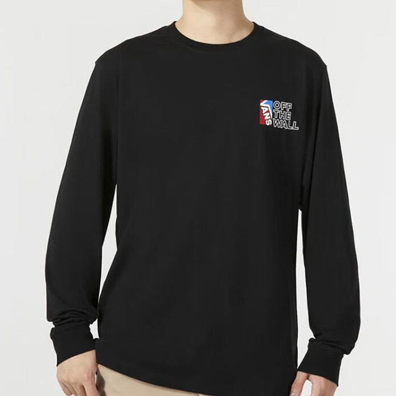 Vans Vans Dimensions Long Sleeve T-Shirt 'Black' VN0A54NWBLK outlook
