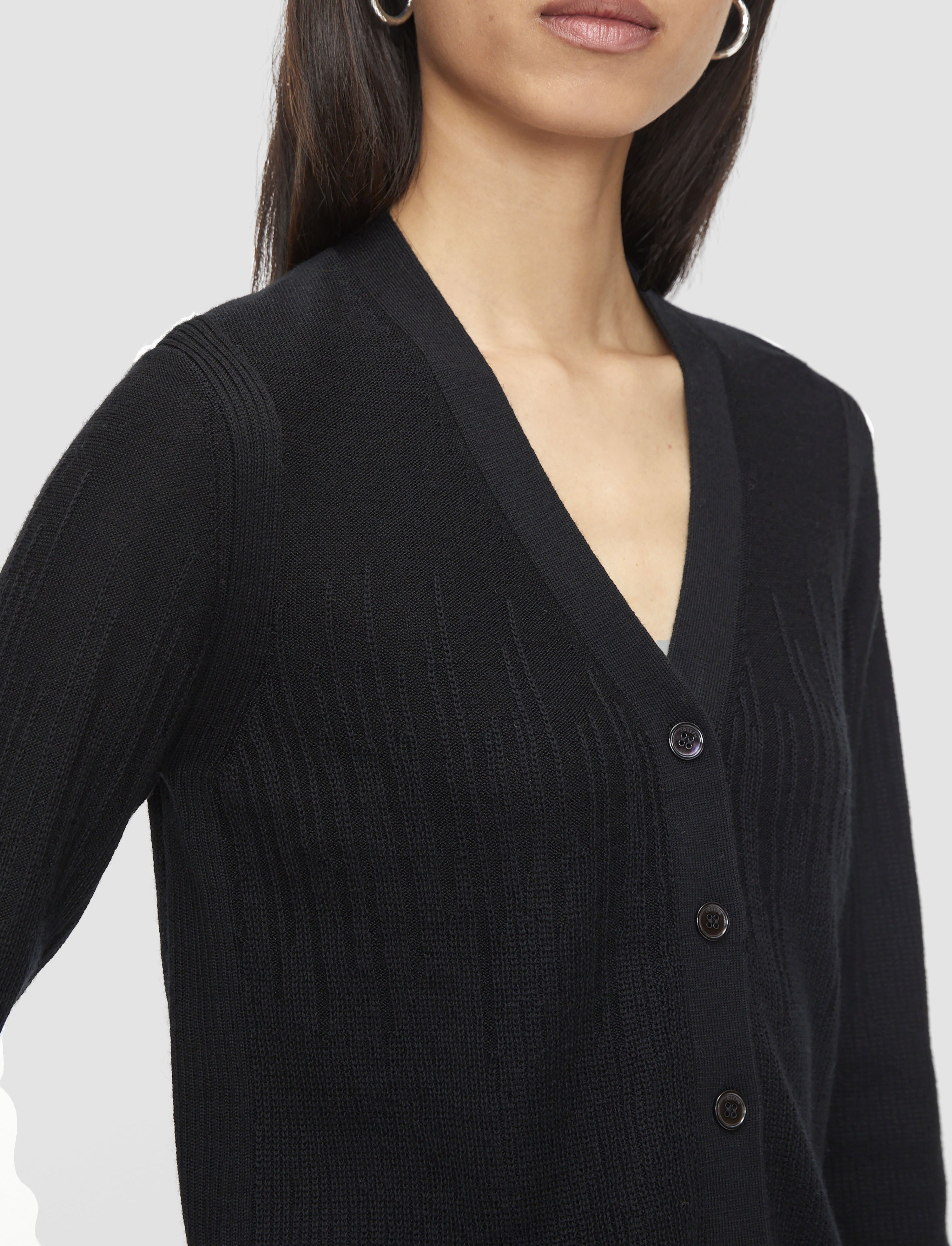 Gradient Stitch Cardigan - 5