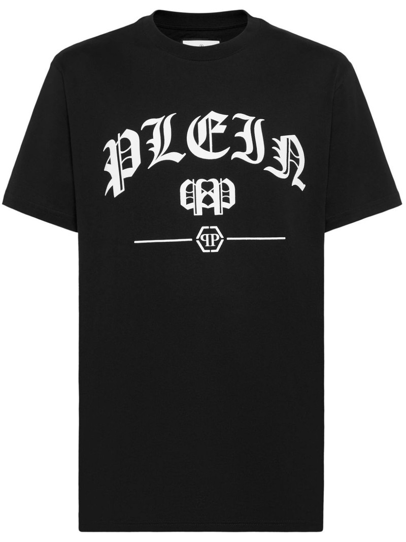 logo-print cotton T-shirt 1