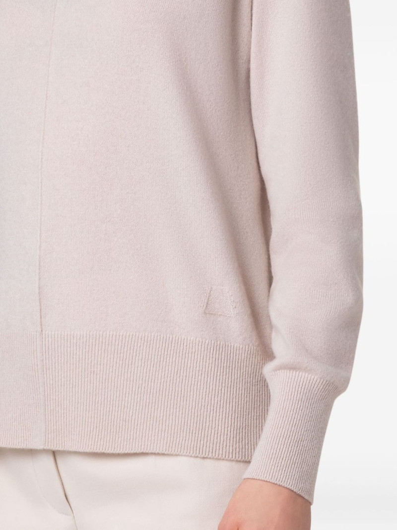 V-neck panelled sweater 4