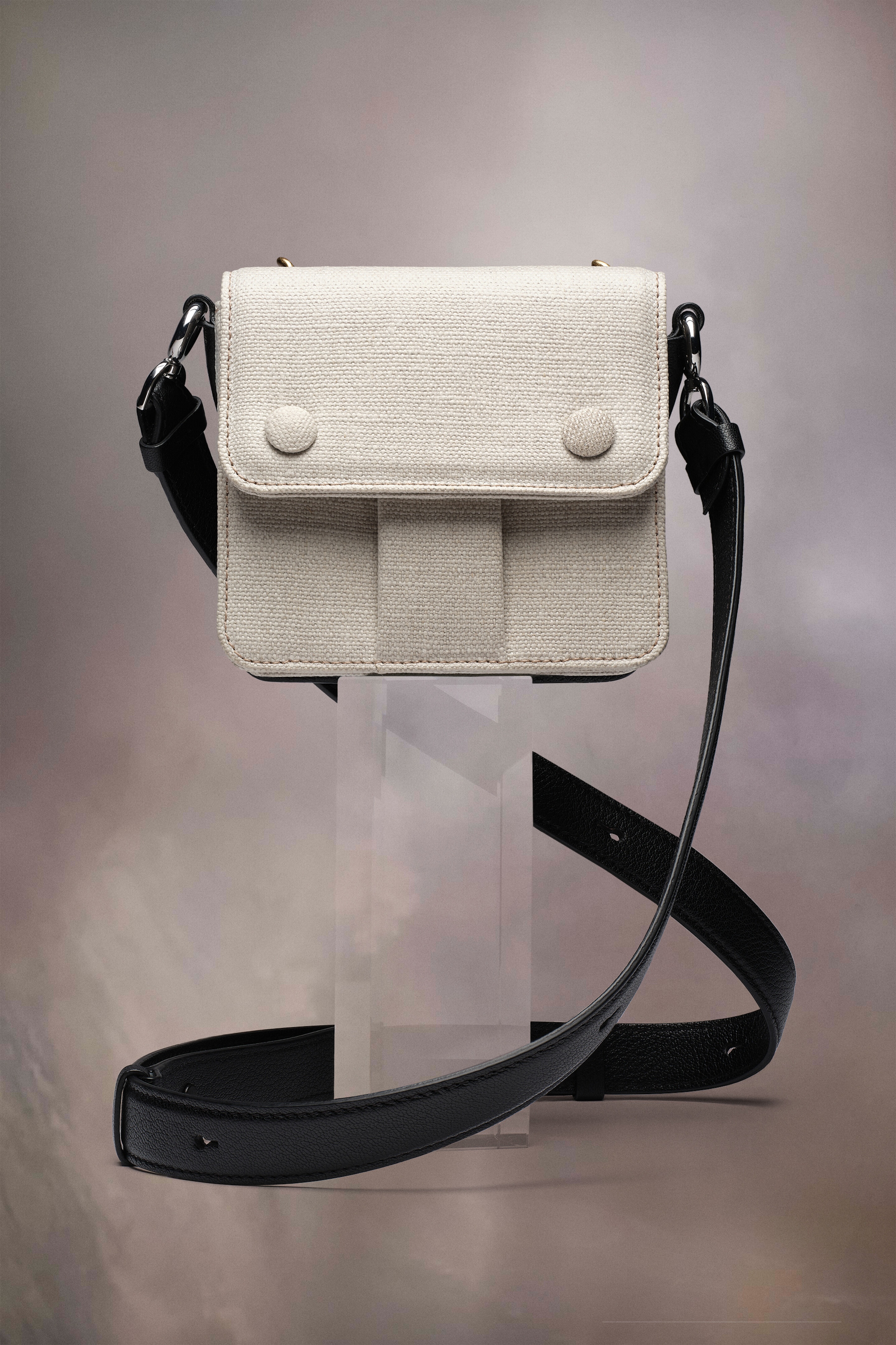 ショルダーバッグ・ポシェット MAISON MARGIELA New Lock Square Bag in Grey Maison Margiela New Lock square | REVERSIBLE