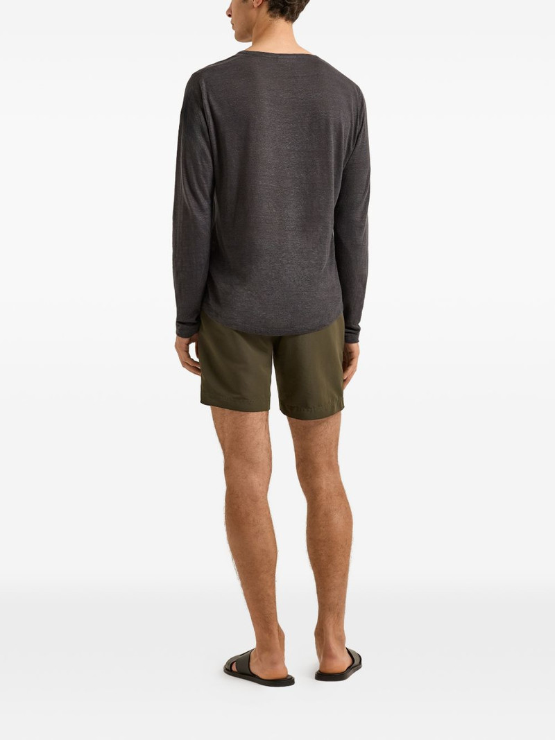 OB-T long-sleeve linen T-shirt 3