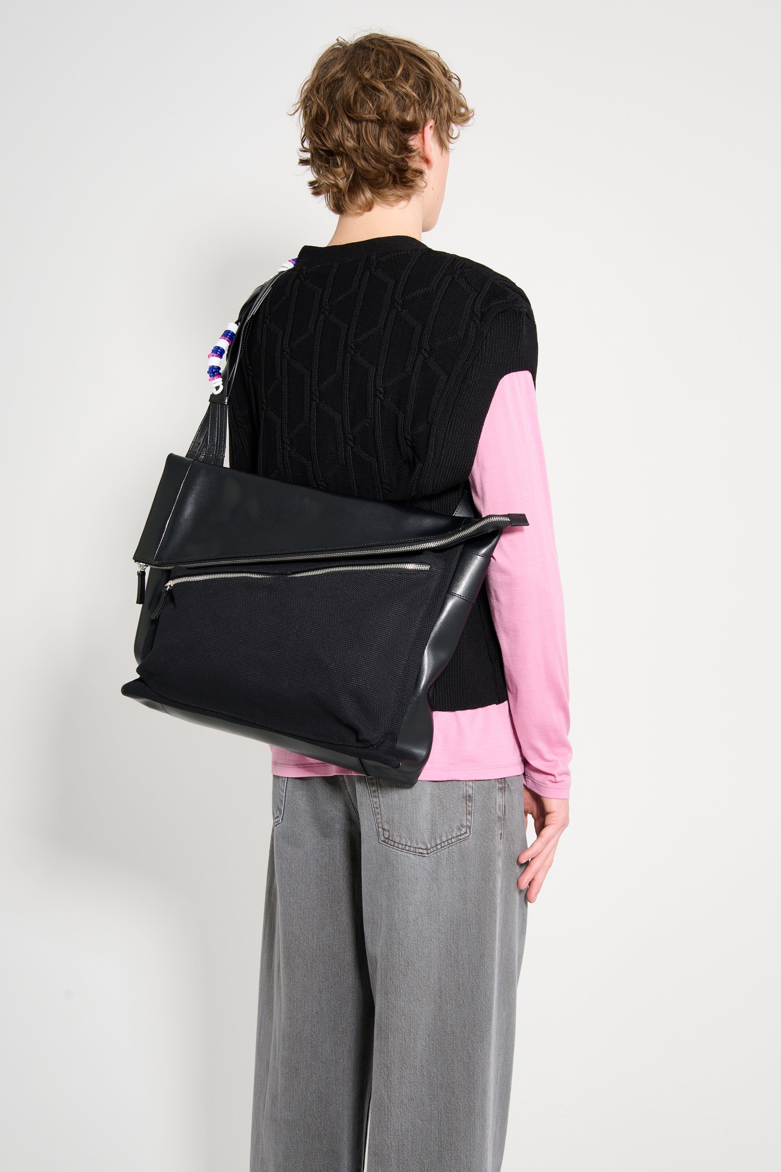 KIKO KOSTADINOV JAROCKA SHOULDER BAG BLACK / MIDNIGHT - 3