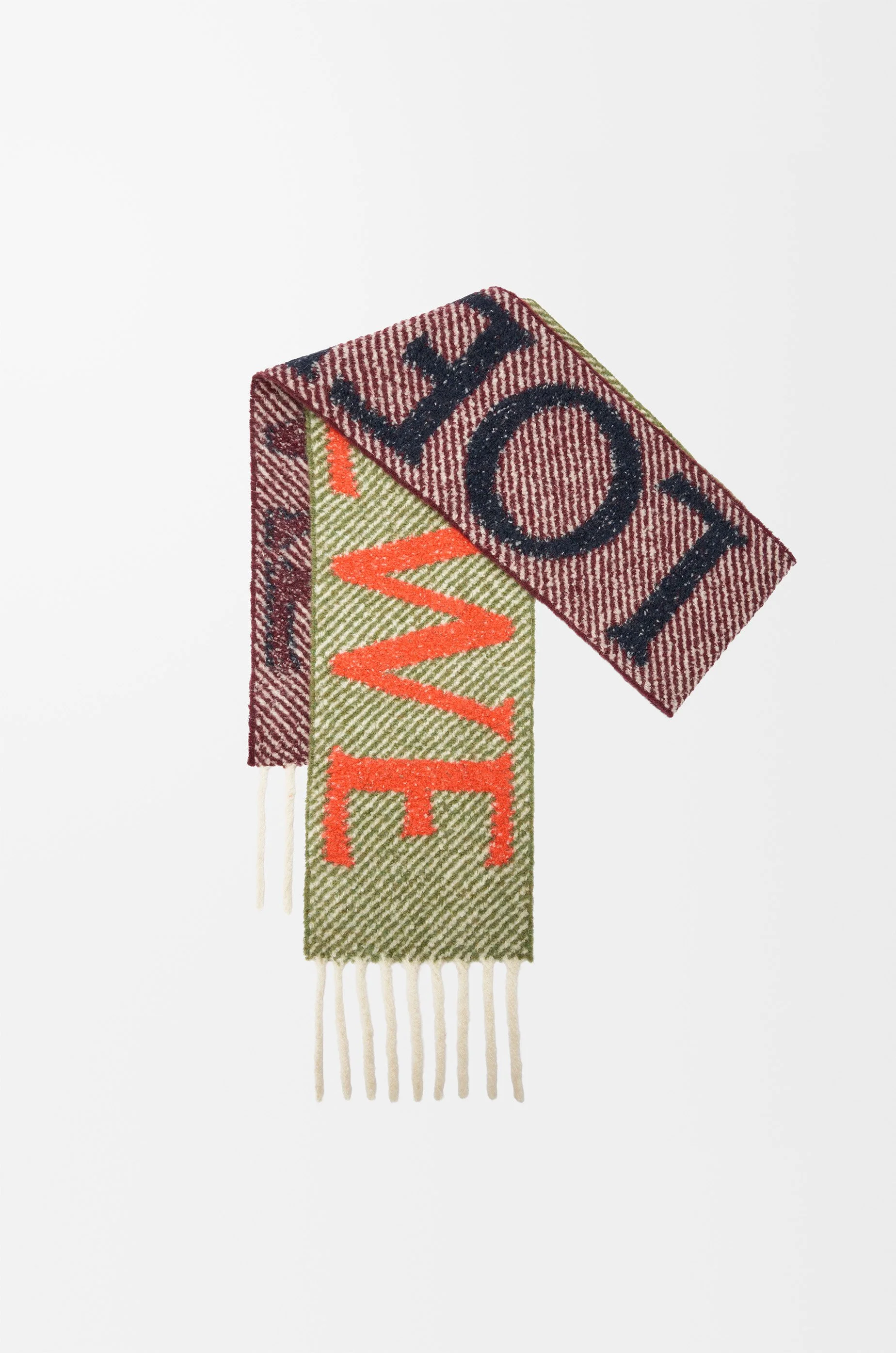 Scarf in alpaca and wool blend - 1