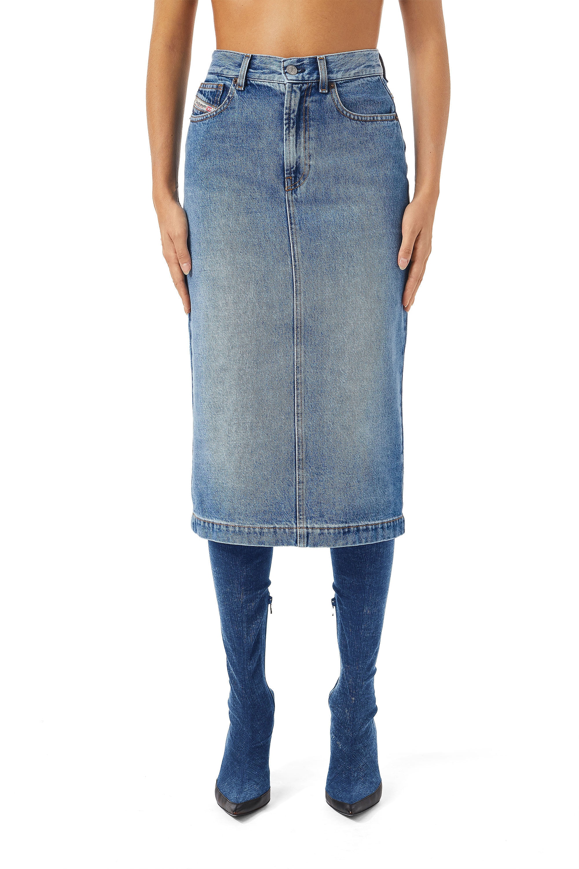 DE-RONNY PENCIL SKIRT - 3