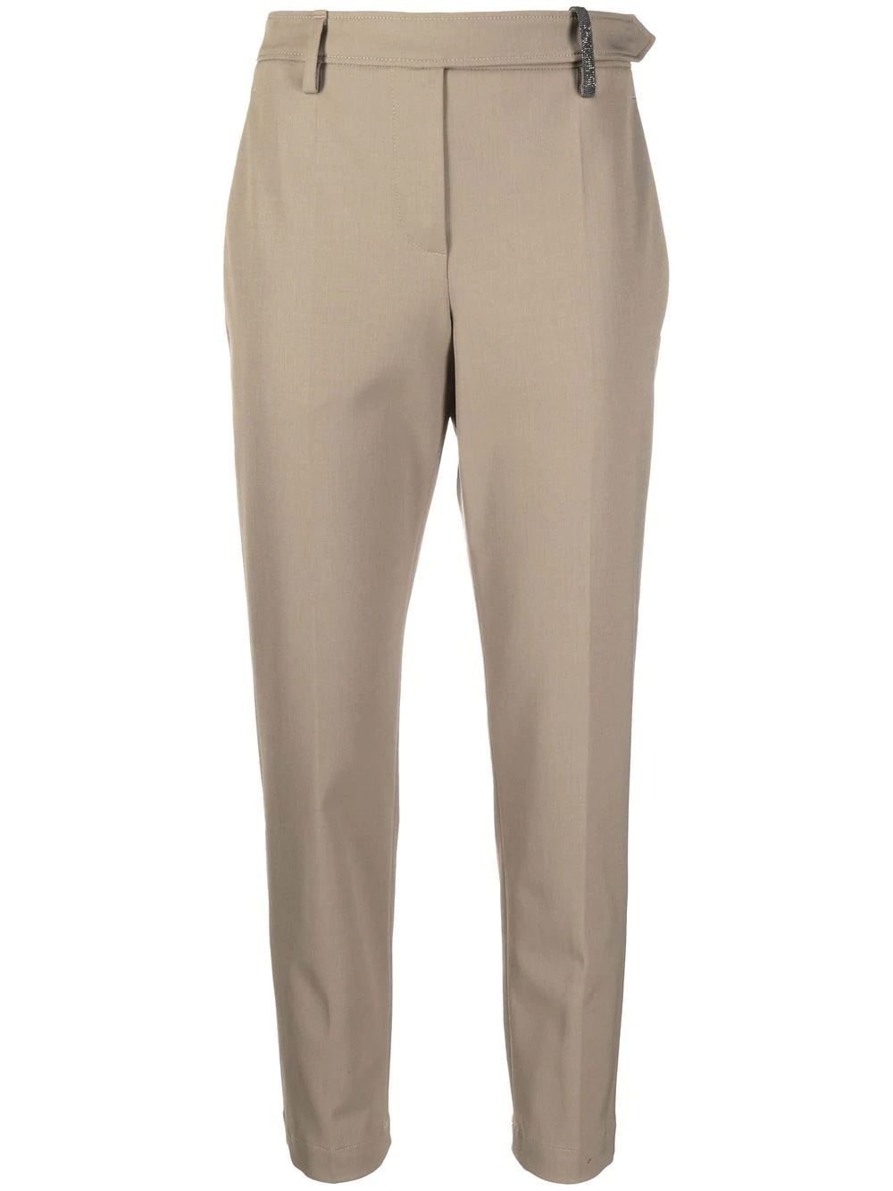 cropped tailored trousers - 1