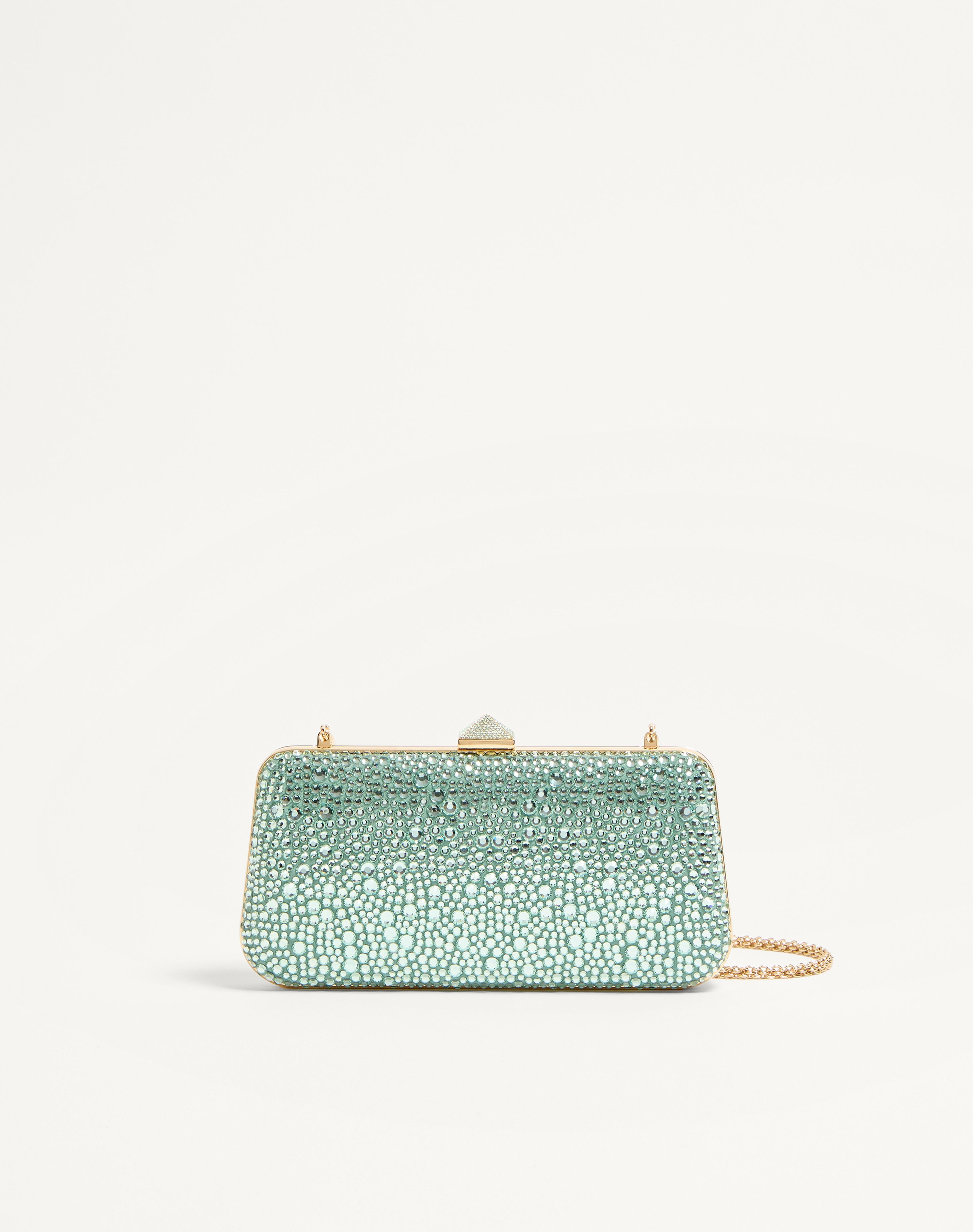 CARRY SECRETS RHINESTONE MINAUDIERE - 1