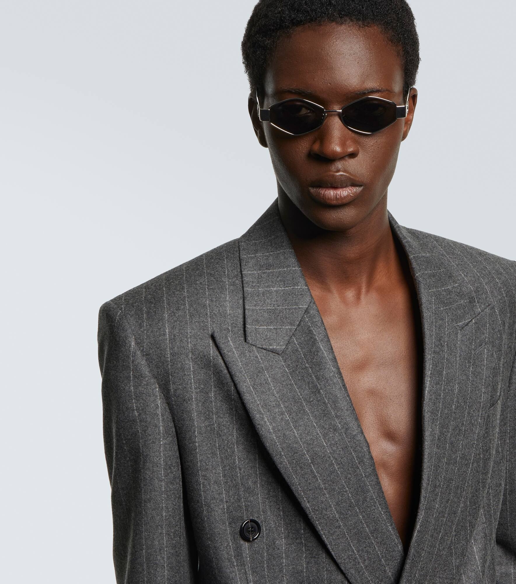 Triomphe Metal 02 hexagonal sunglasses - 2