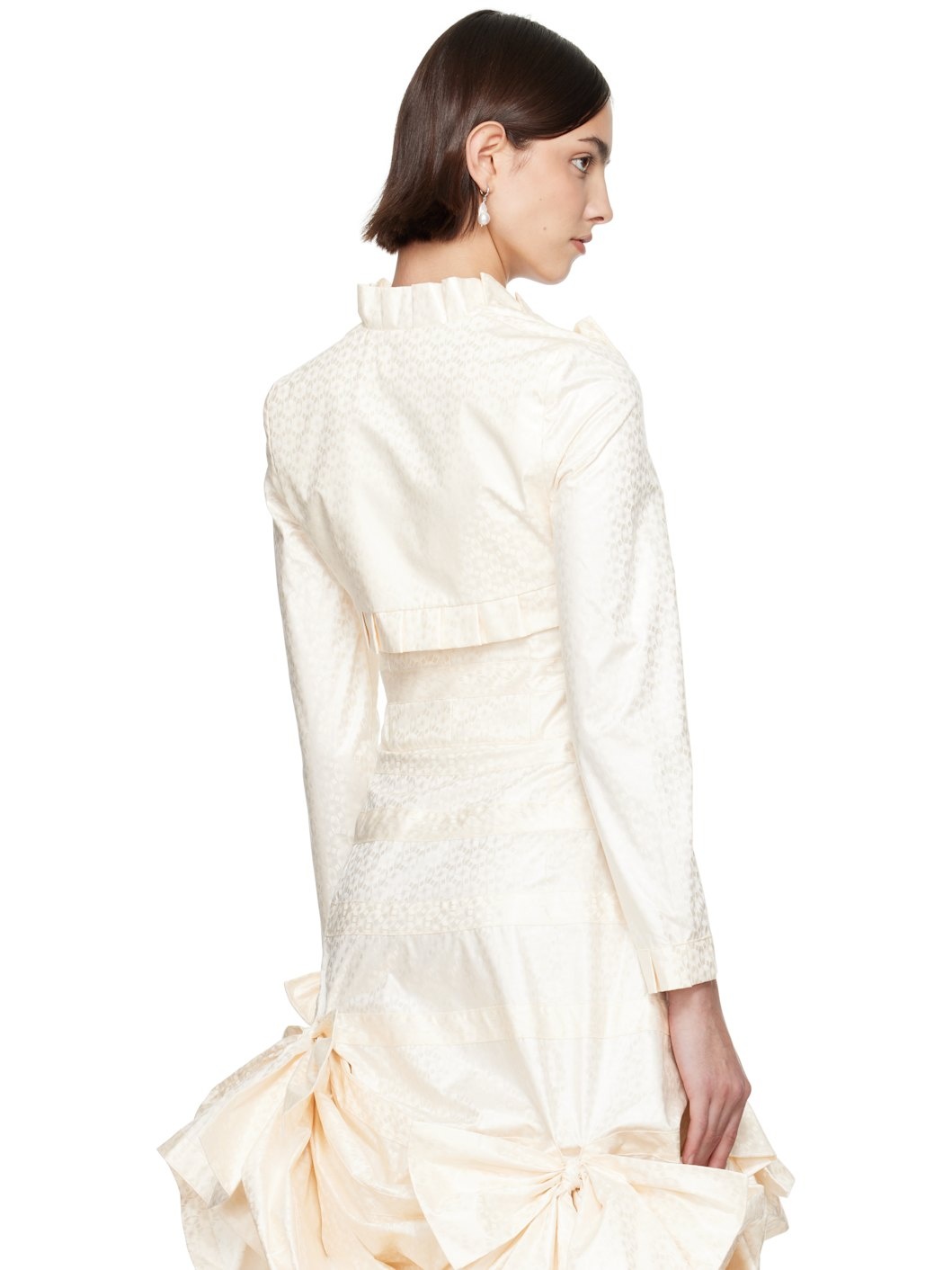 SSENSE Exclusive Bridal Capsule Bolero Cardigan - 3