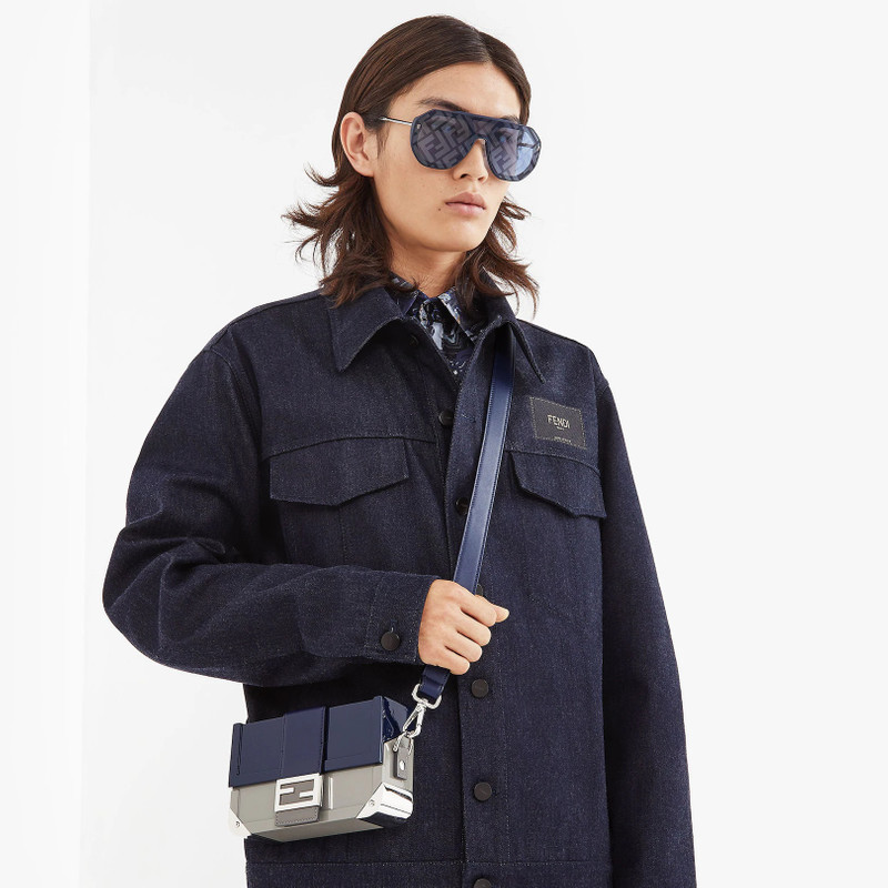 FENDI Two-toned plexiglass and leather bag outlook