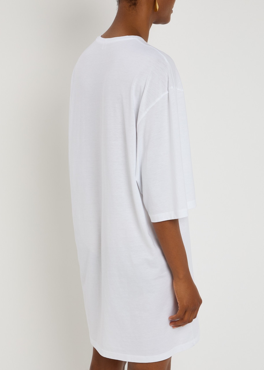 Toteme Lyocell-blend Mini T-shirt Dress - 3