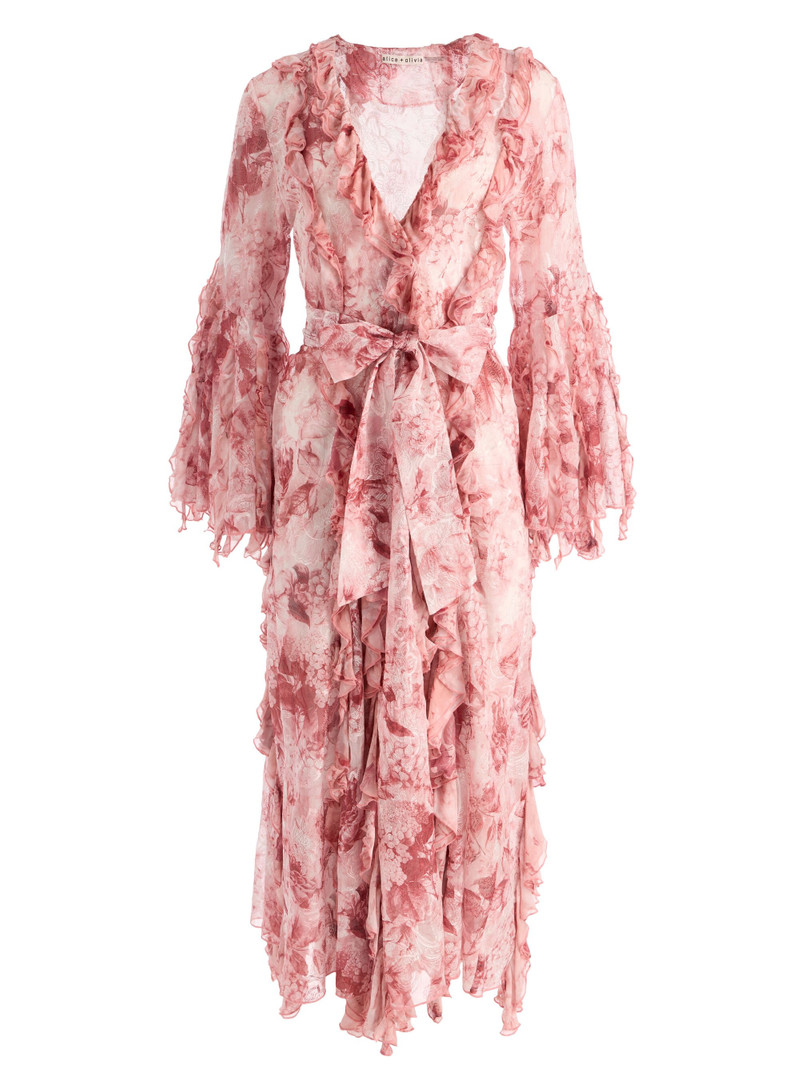CHER RUFFLE MAXI ROBE 7