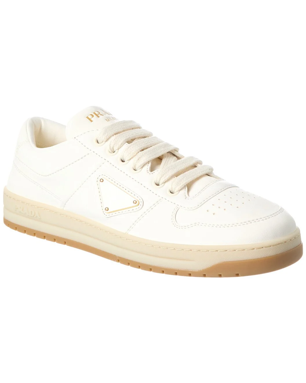 Prada Downtown Leather Sneaker - 1