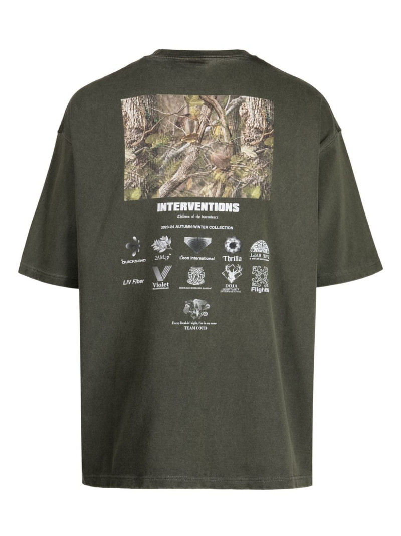 Children of the Discordance graphic-print cotton T-shirt outlook