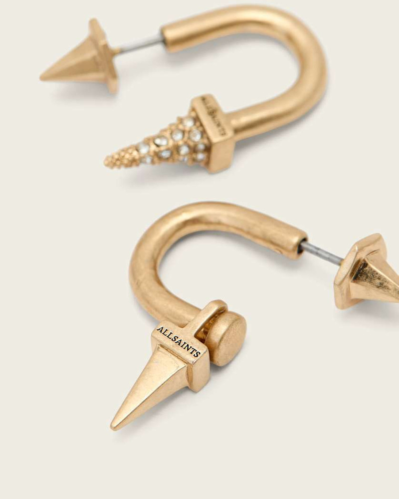 LAIO SPIKE FRONT BACK EARRINGS 3