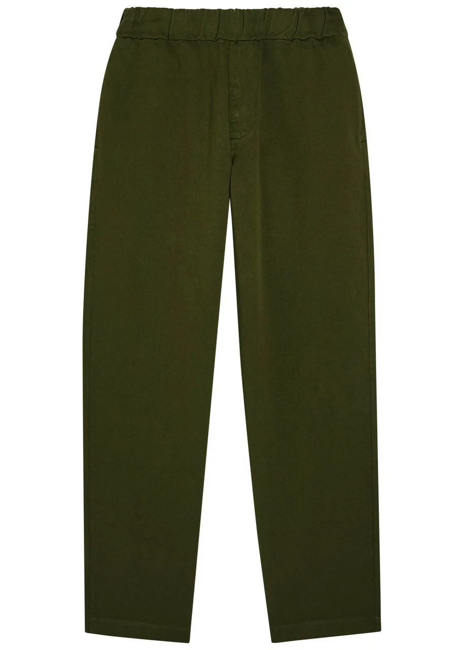 Labo.art Tapered-leg Cotton Trousers - 1