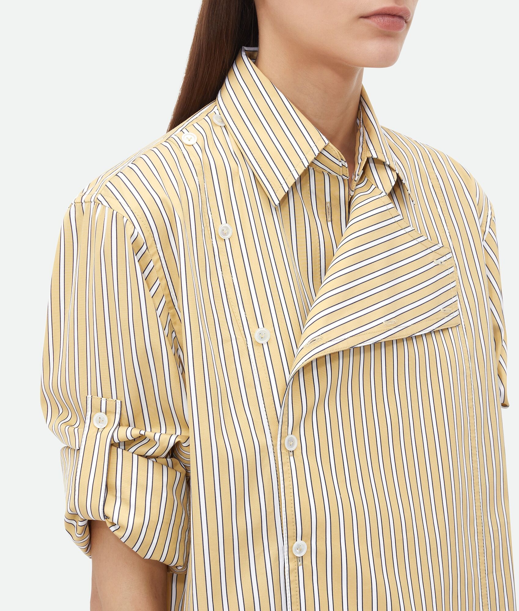 Striped Poplin Shirt - 6