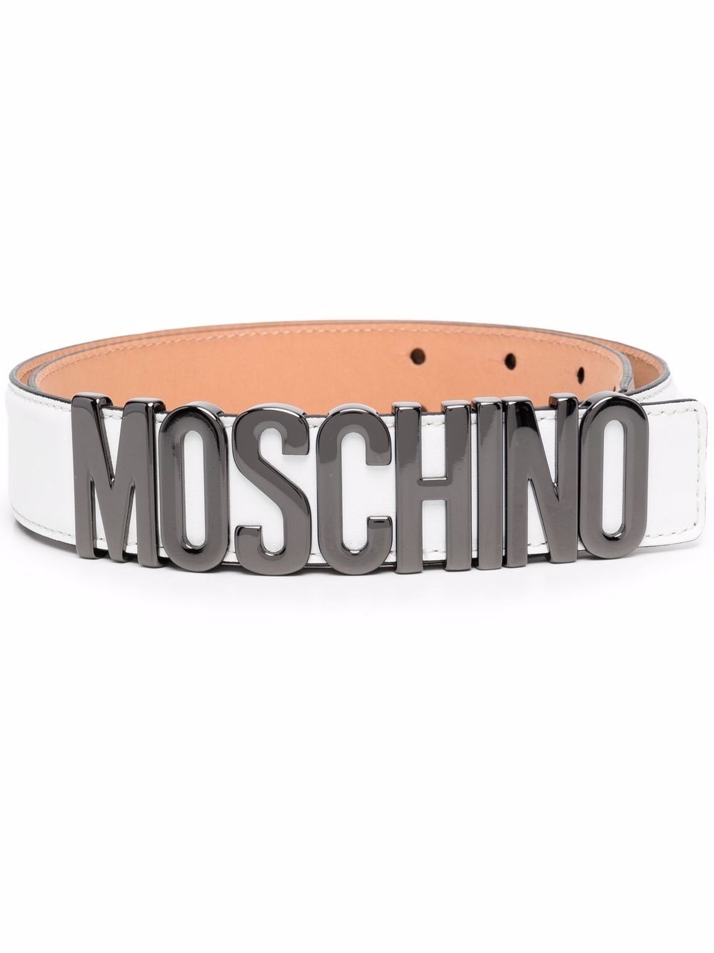 logo-lettering belt - 1