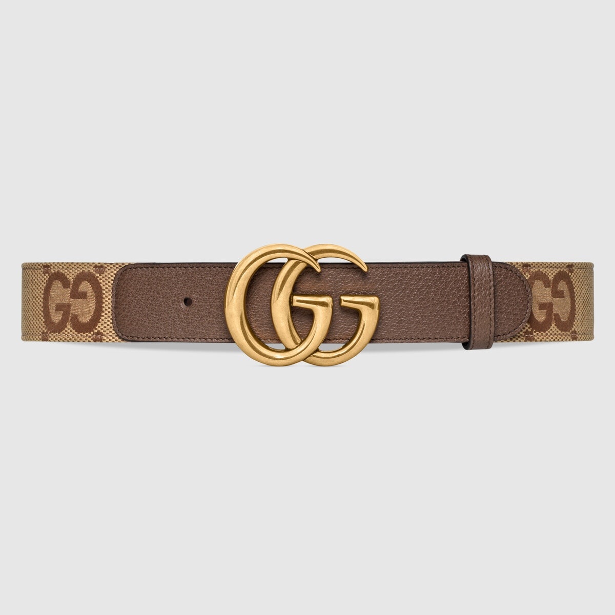 GG Marmont jumbo GG wide belt - 1