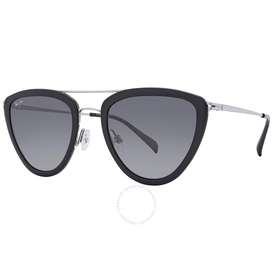 Maui Jim Hunakai Neutral Grey Irregular Ladies Sunglasses GS331-02 53 - 3