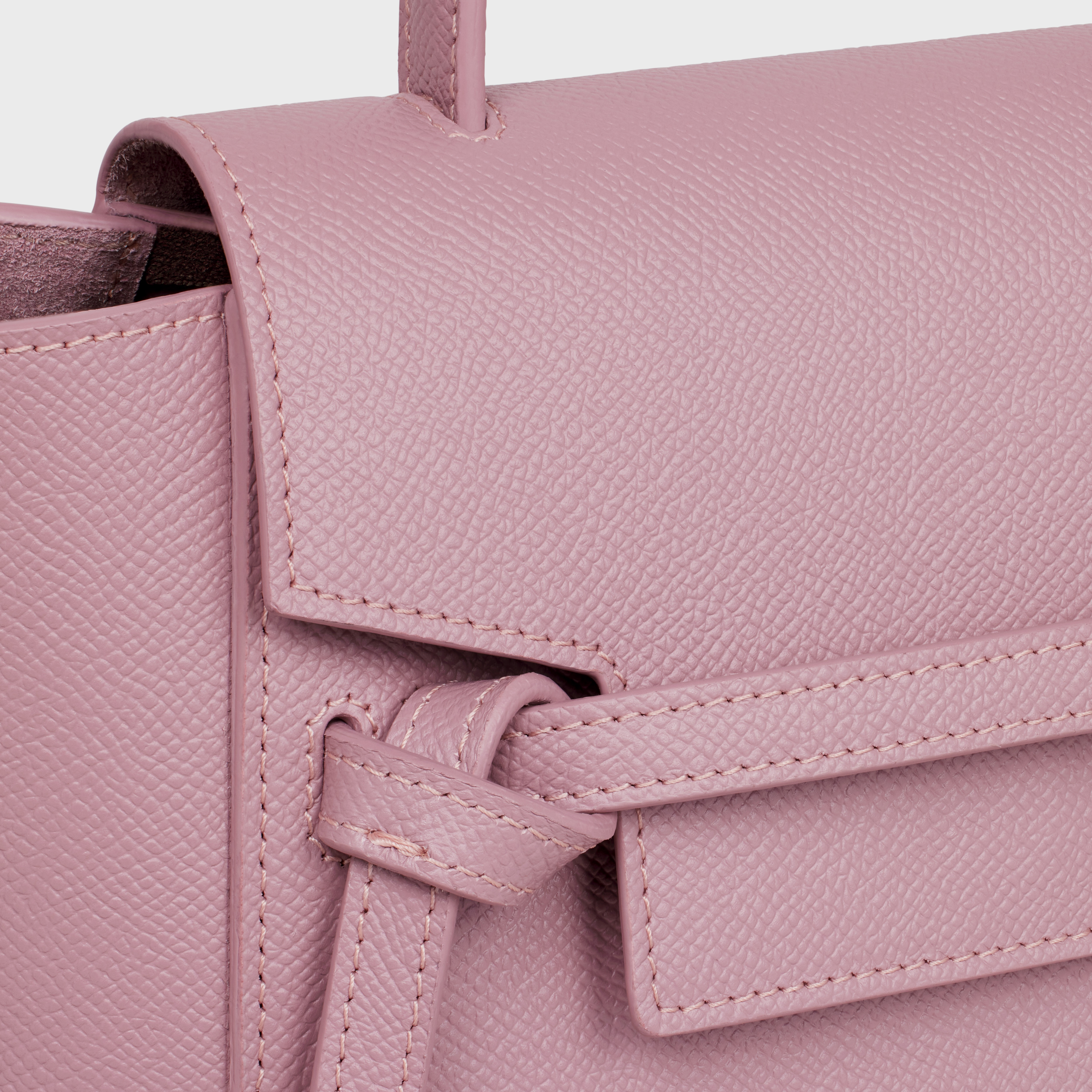 Nano Belt bag in grained calfskin - 5