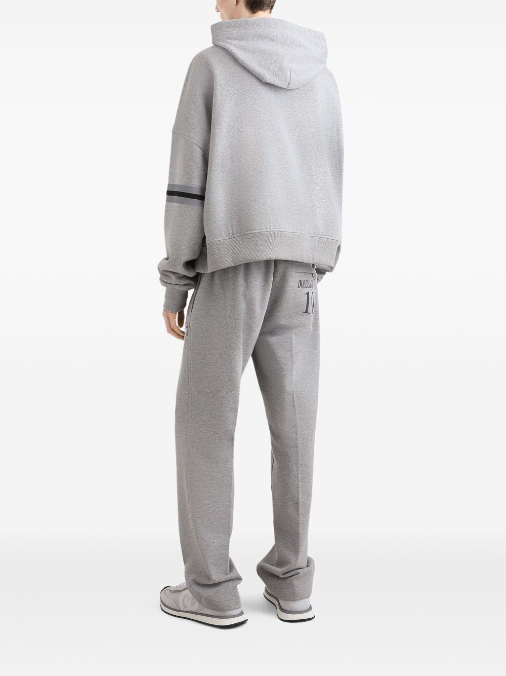 logo-patch track pants - 3
