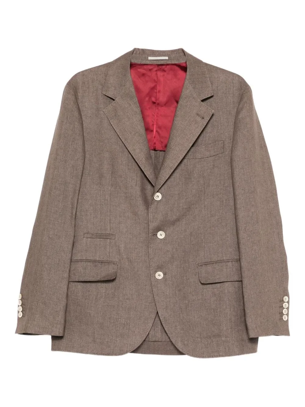 Linen Deconstructed Blazer - 1