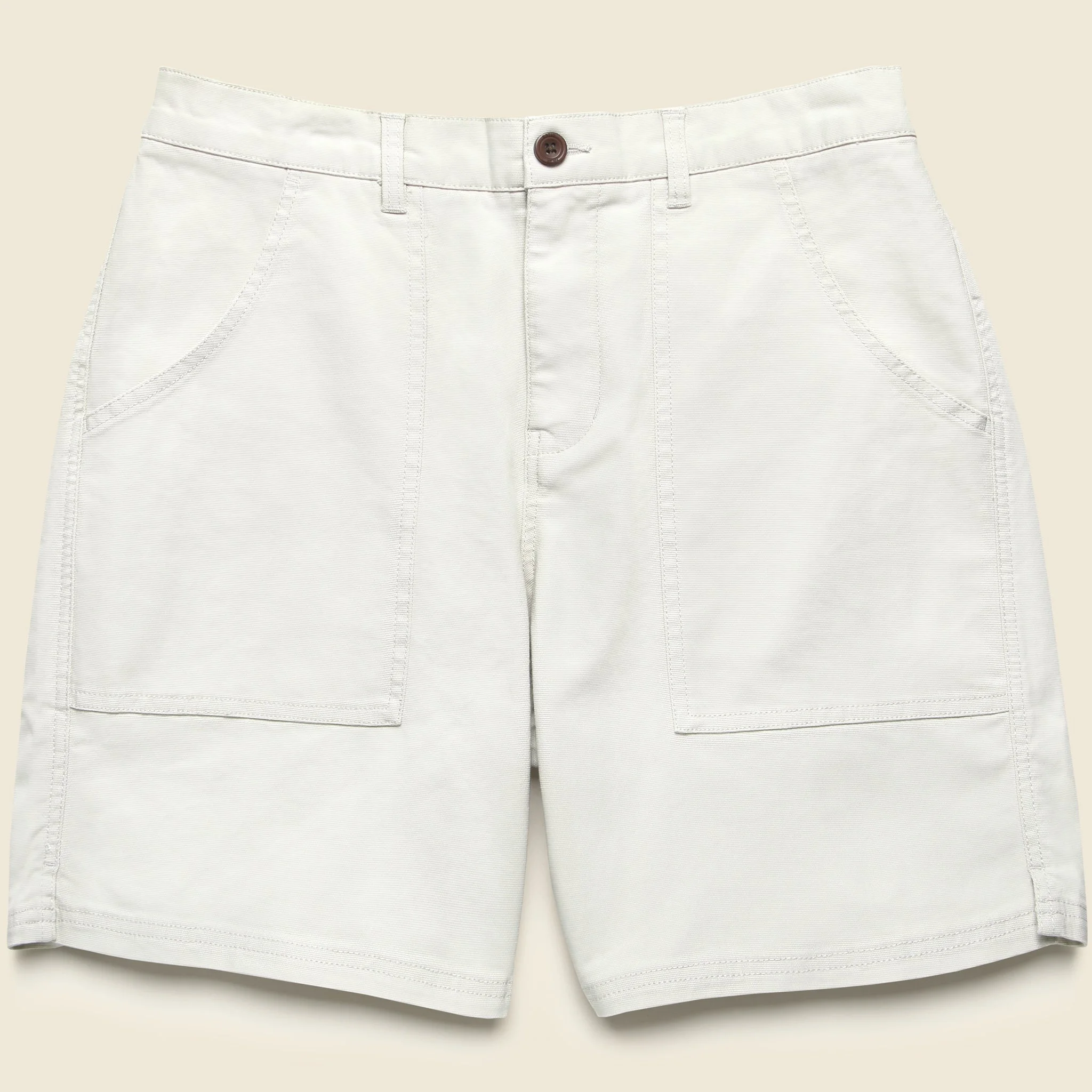7" Trails Canvas Shorts - Moon - 1