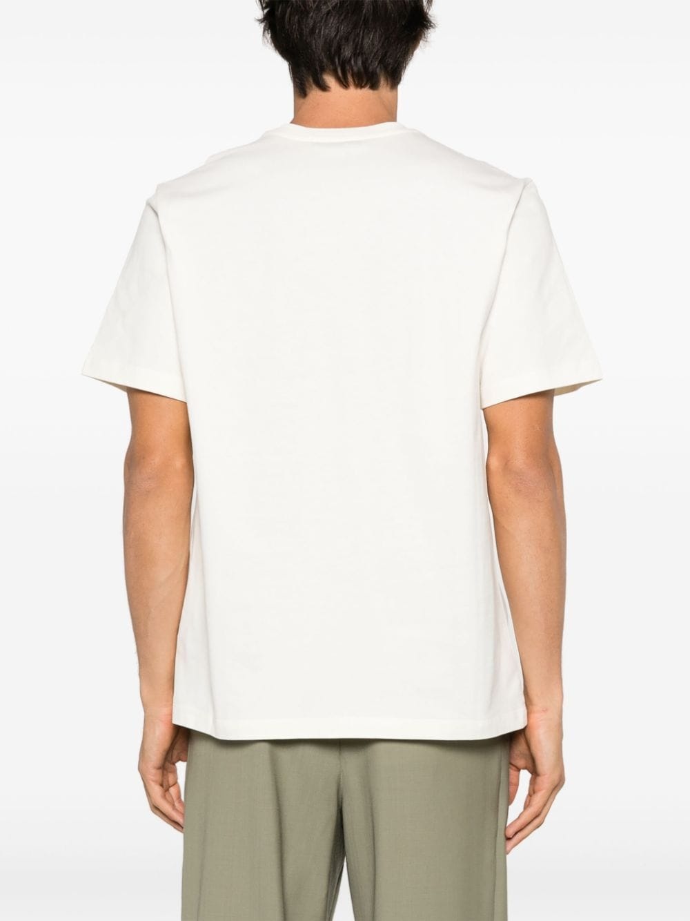 logo-print cotton T-shirt - 4