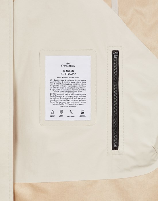 702G1 STONE ISLAND STELLINA_3L NYLON STUCCO - 7
