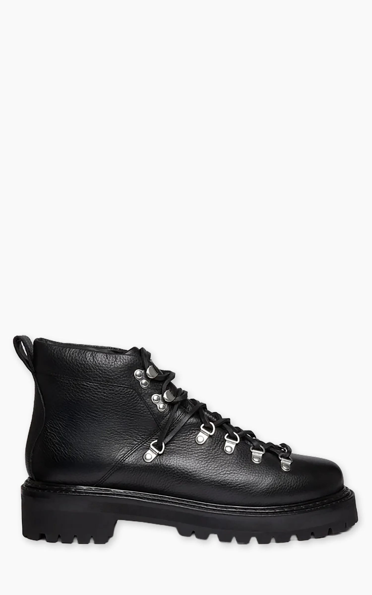 G.H. BASS MASON ALPINE BOOTS LEATHER BLACK - 1