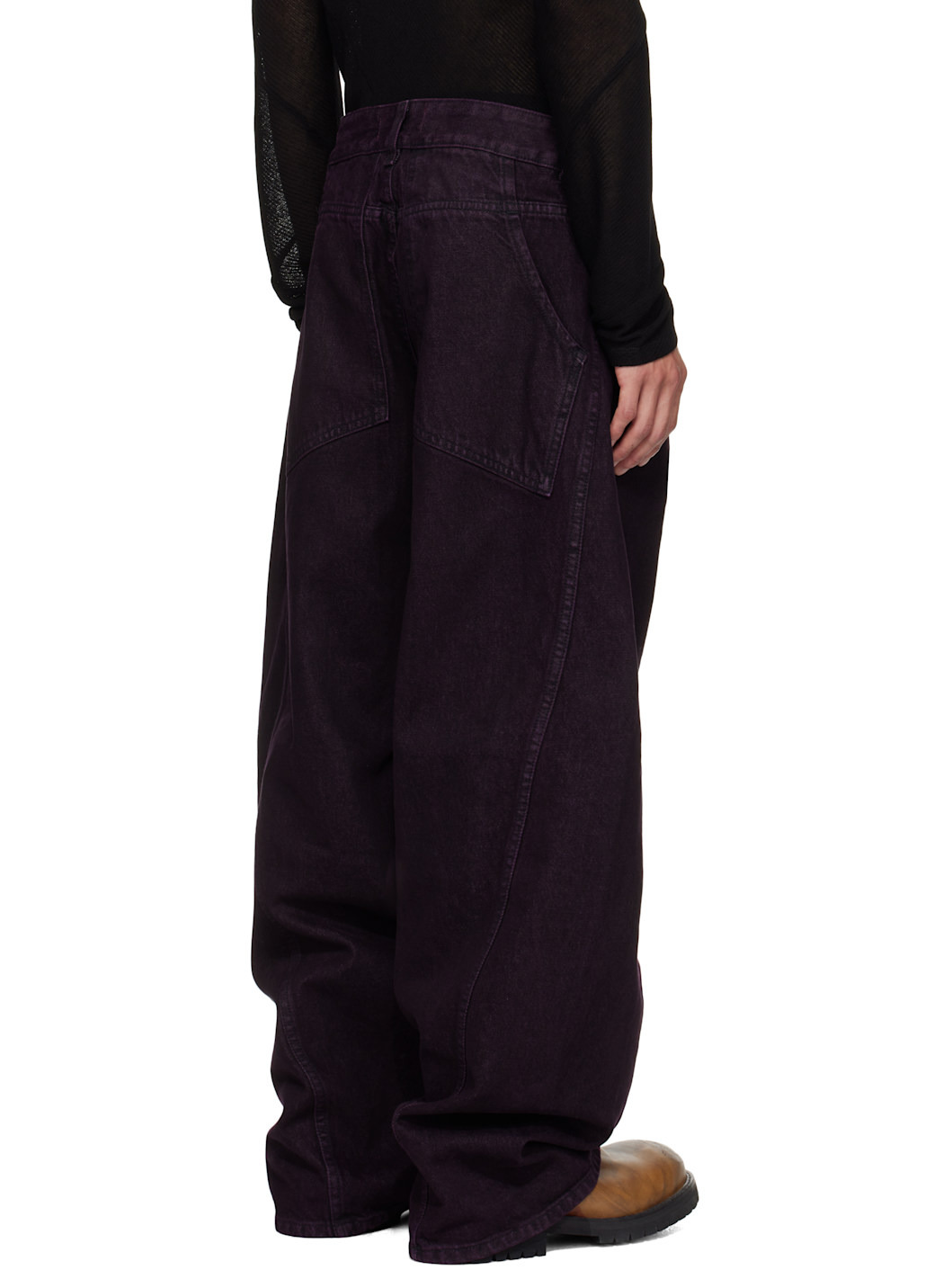 Purple Bend Jeans - 3