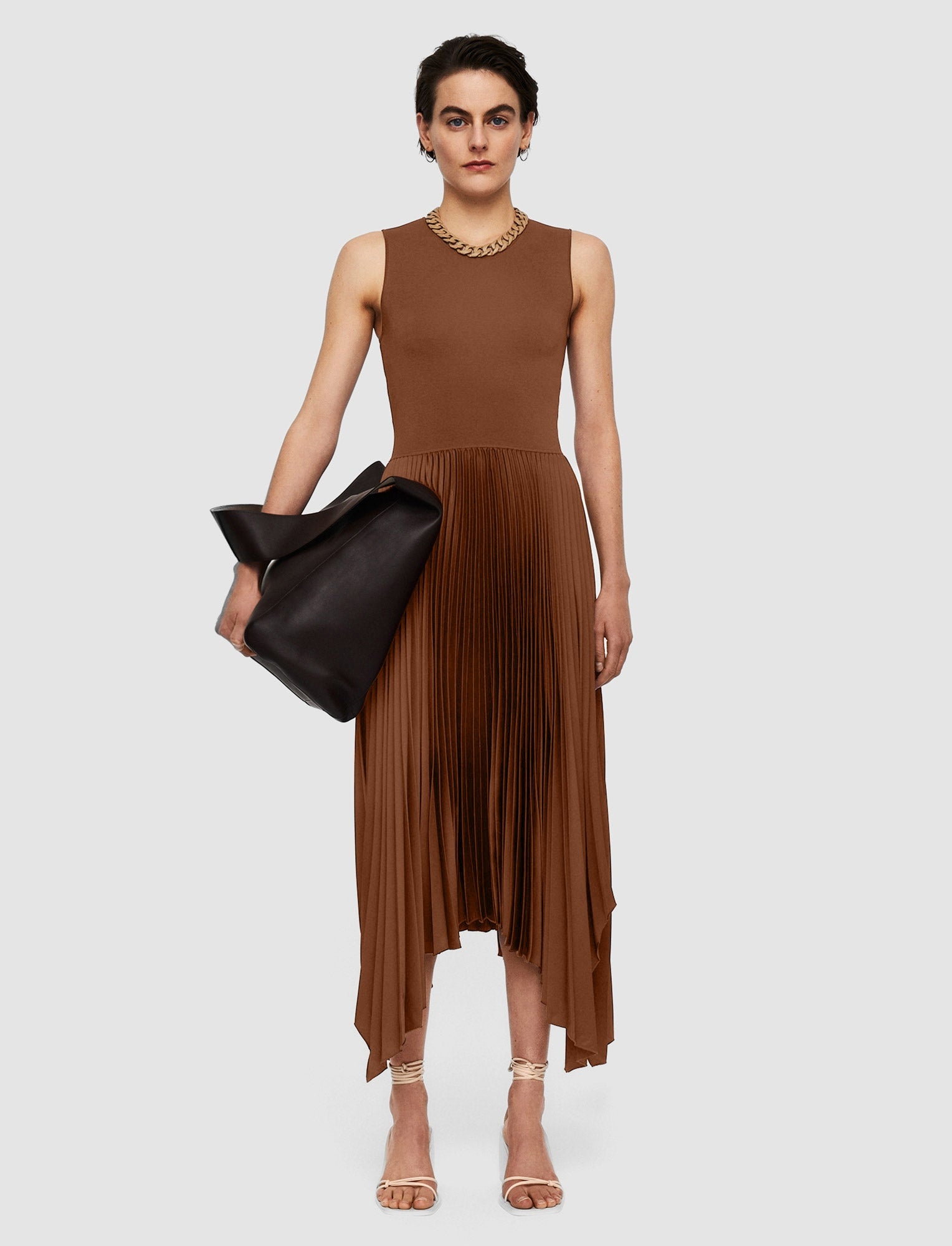 Knit Weave Plissé Dera Dress - 2