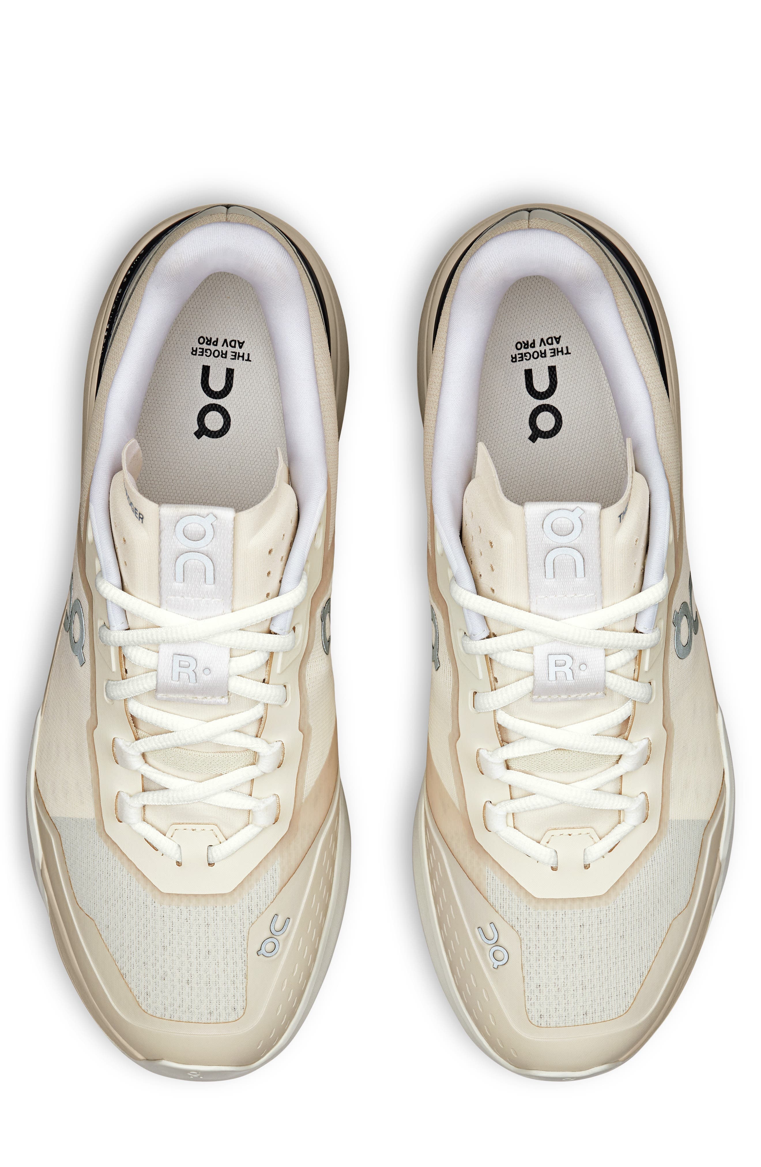 On THE ROGER Adv Pro Tennis Shoe in Cream/Black at Nordstrom - 3