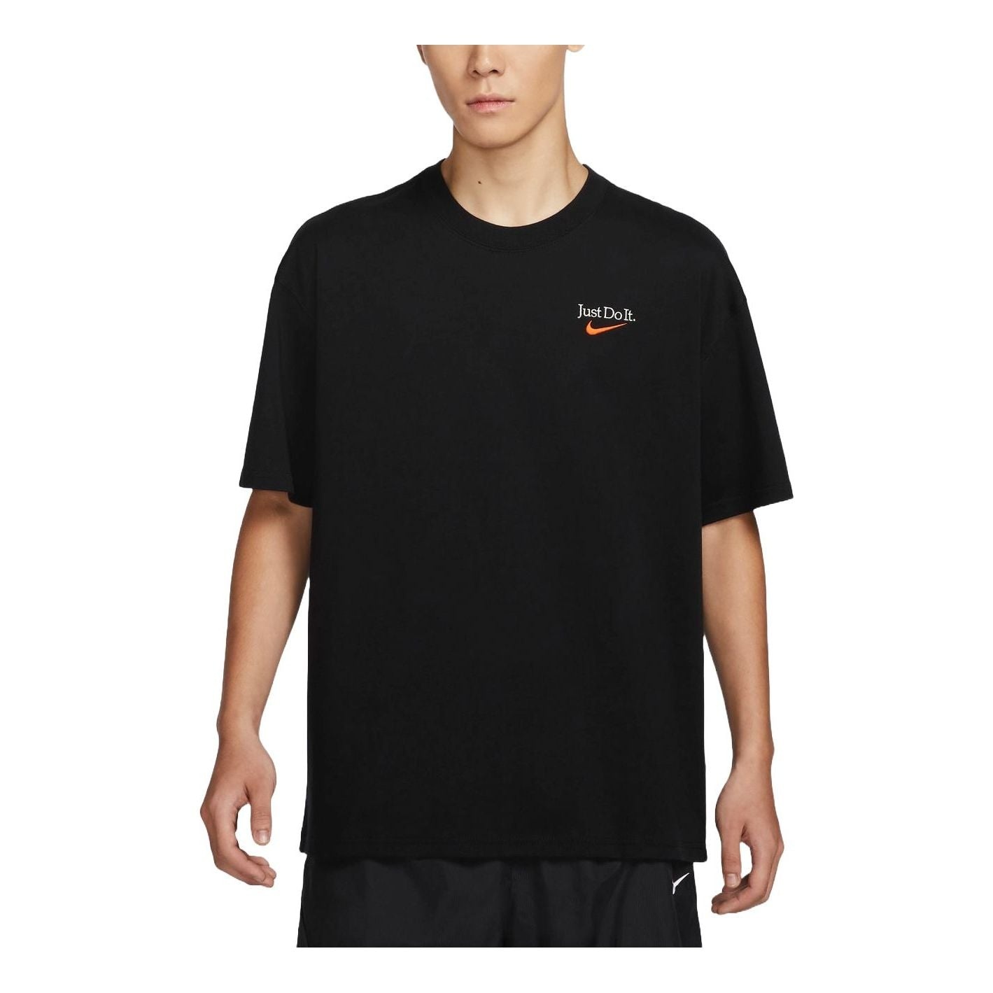 Nike Max90 Basketball T-Shirt Asia Sizing 'Black' FZ8084-010 - 1