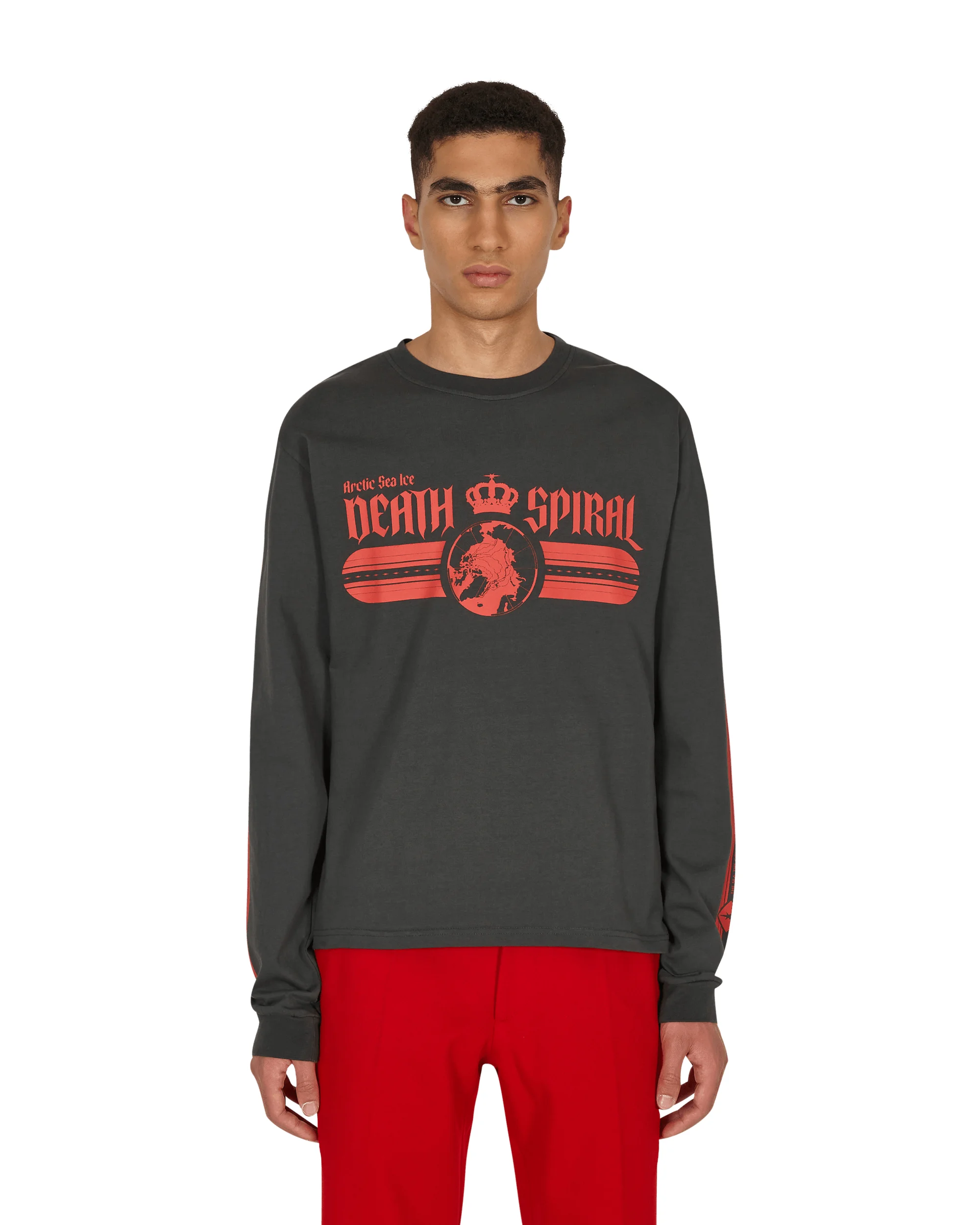 Death Spiral Longsleeve T-Shirt Black - 1