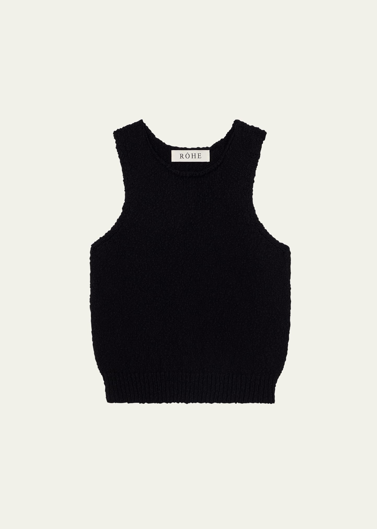 Sleeveless Knit Top - 1
