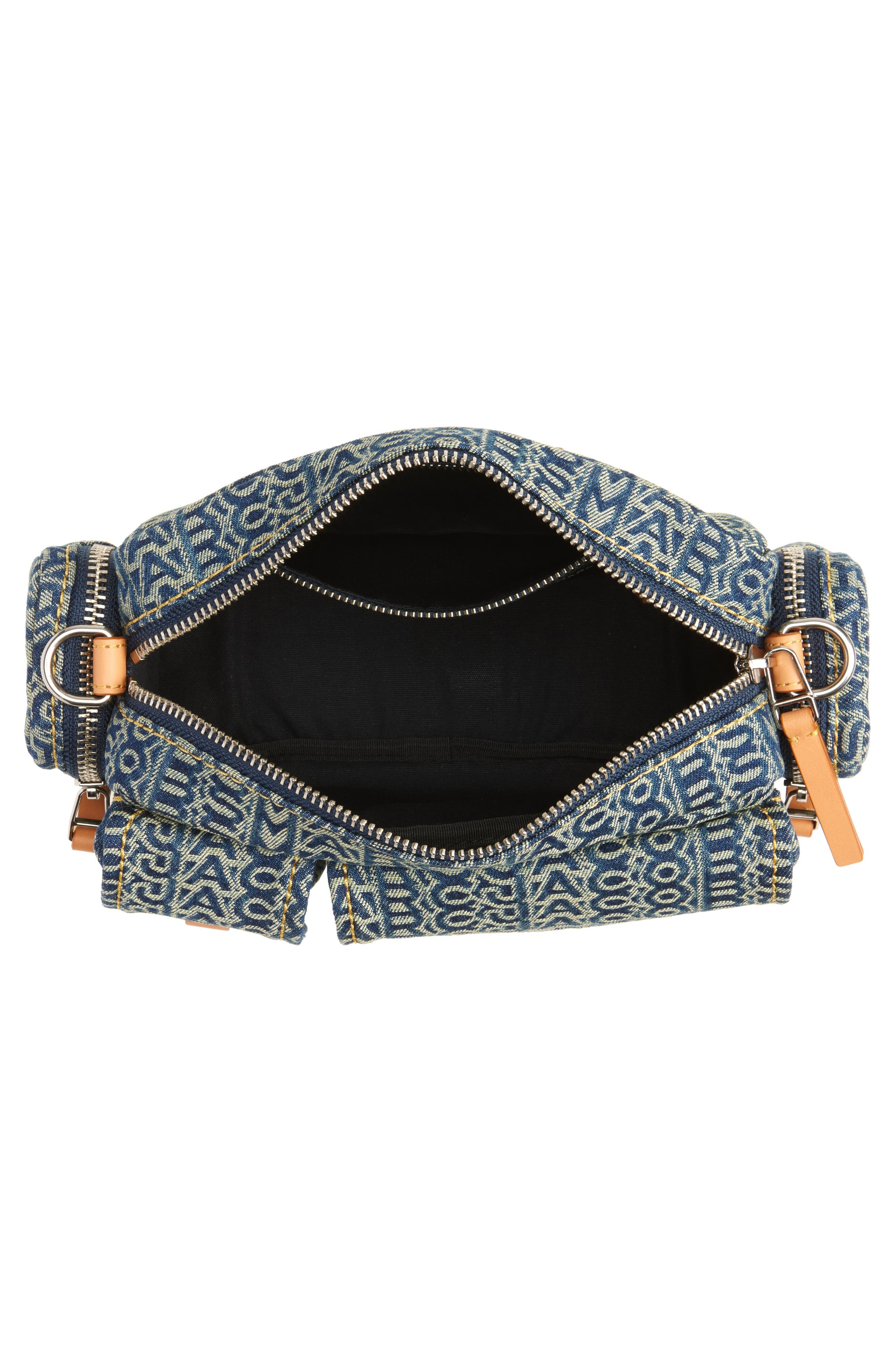 Marc Jacobs The Cargo Monogram Denim Shoulder Bag in Sun Faded Denim at Nordstrom - 5