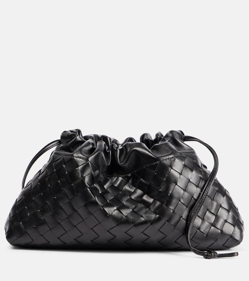 Soirée Medium Intrecciato leather clutch 1
