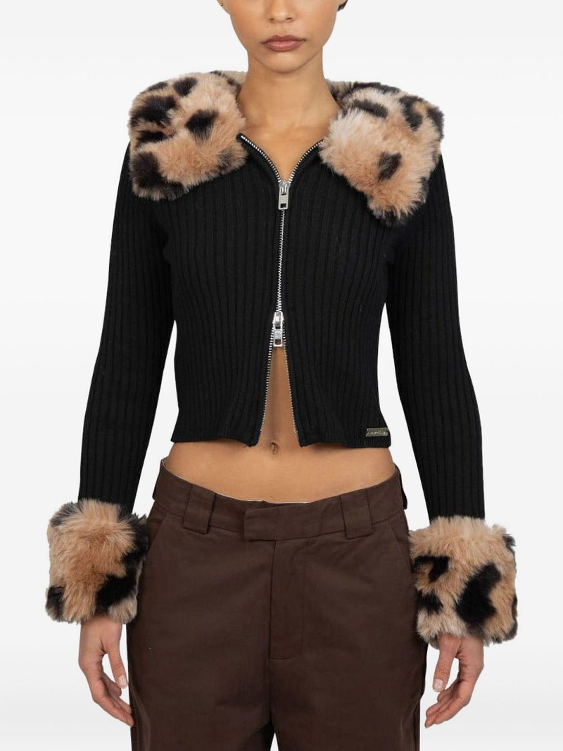 House of Sunny ribbed cardigan outlook