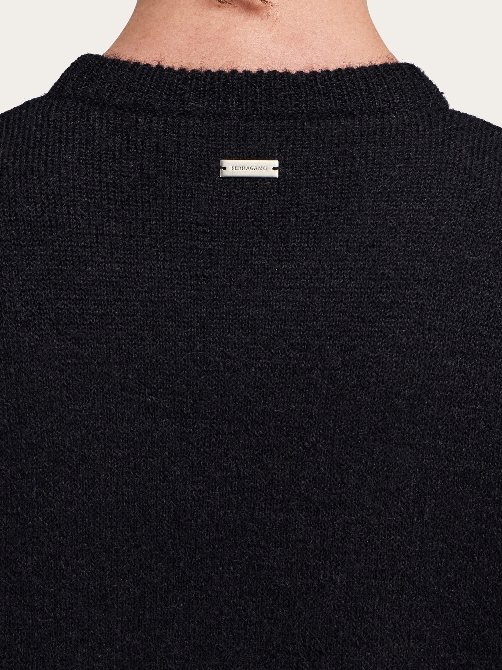 Crew neck sweater with Trinidad print - 5