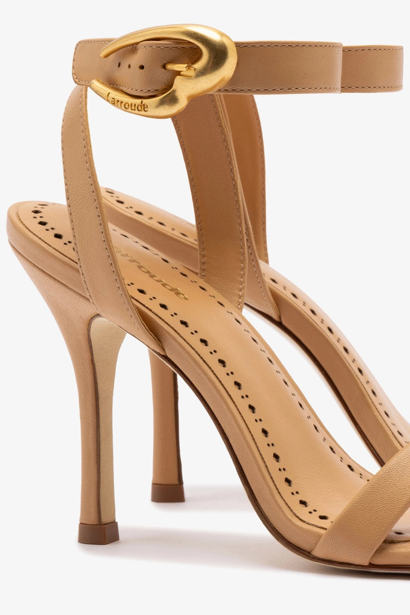 Verona Sandal In Tan Leather 6