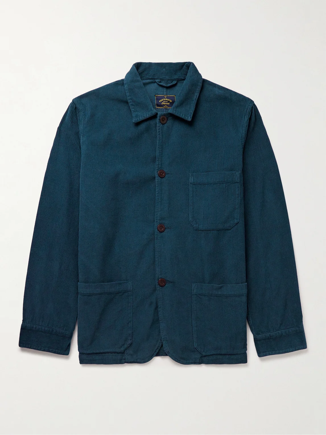 Labura Cotton-Corduroy Overshirt - 1