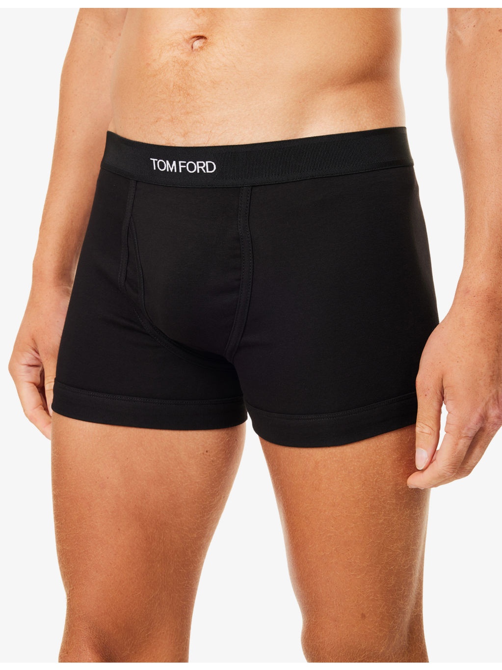 Branded-Waistband Pack of Two Cotton-Jersey Boxer Briefs - 4