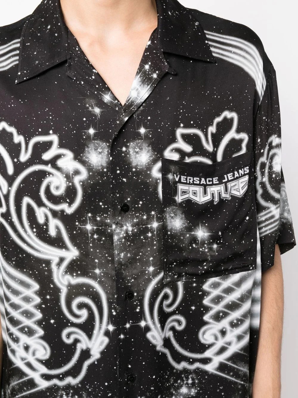 galaxy baroque-print shirt - 5