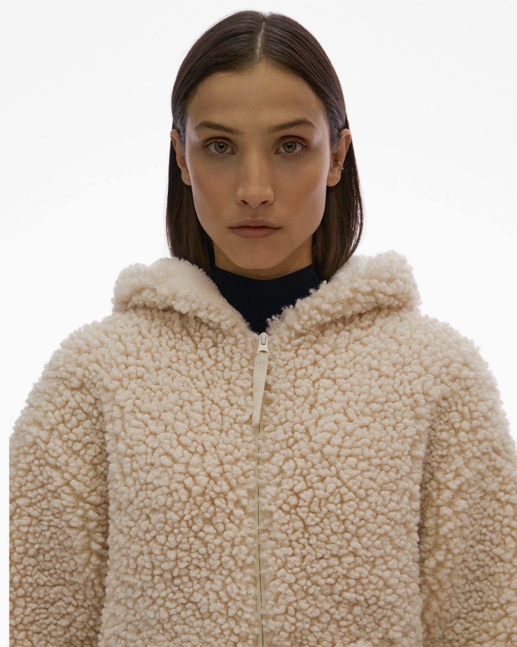 FAUX SHEARLING JACKET - 7