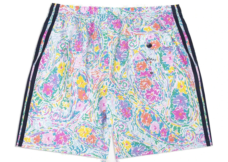 Noah Noah x adidas Floral Paisley Sport Short Multi outlook