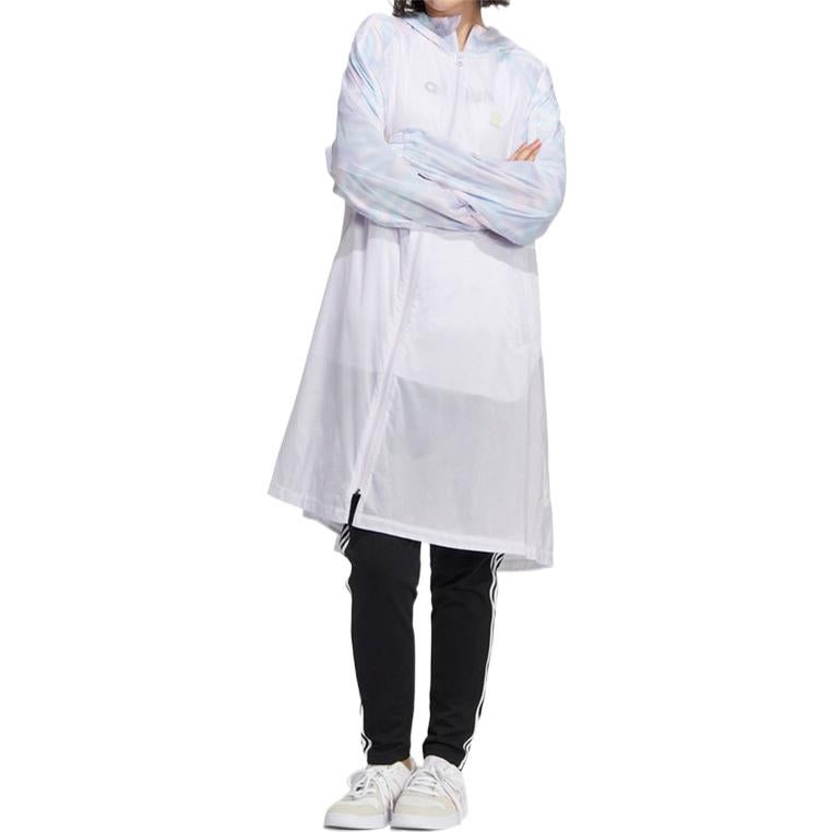 (WMNS) adidas Authentic NEO Hooded Sports Casual Jackets 'White' HF7265 - 2